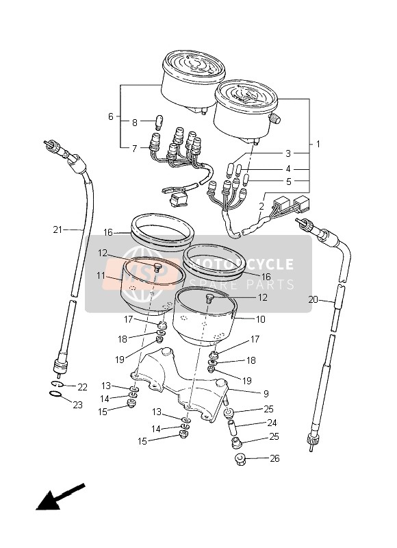 2RD835090000, Cordon De Fil Cplt, Yamaha, 0