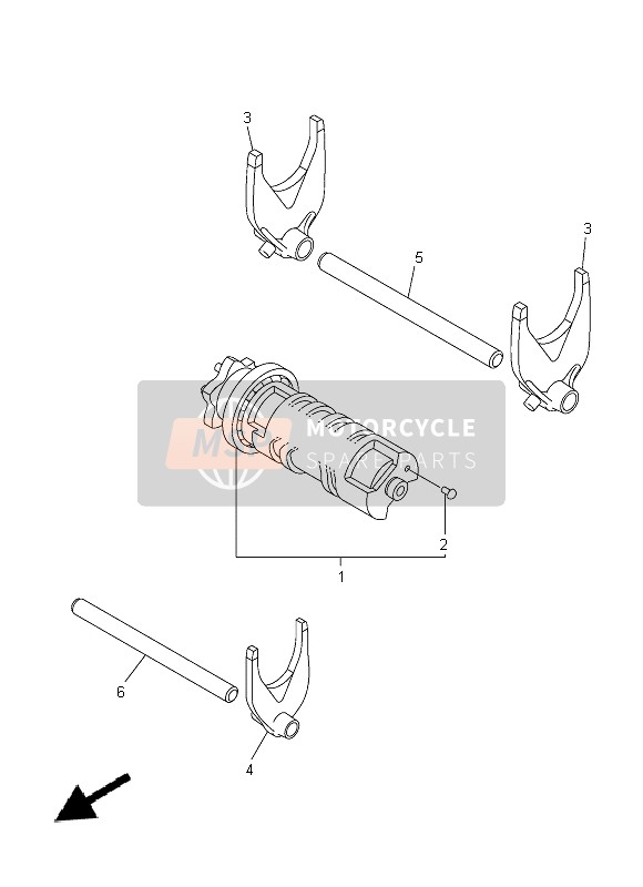 Shift Cam & Fork