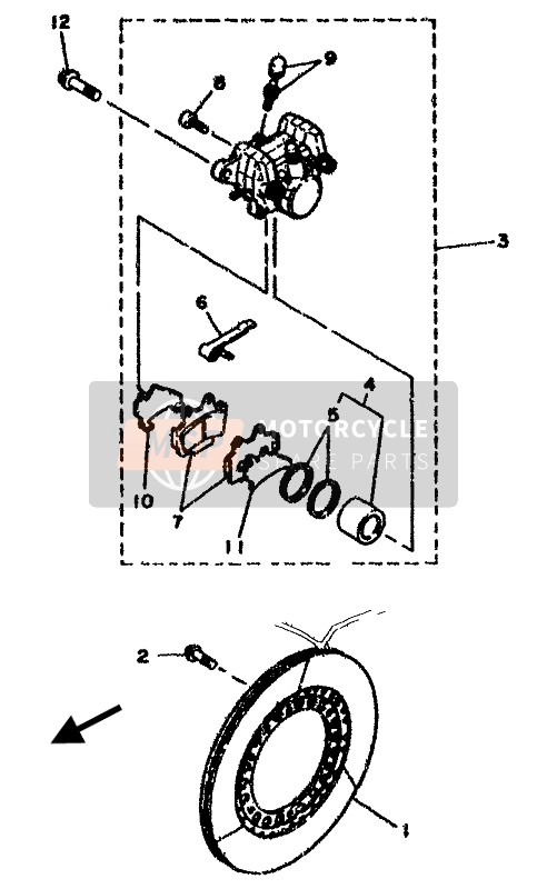 Rear Brake Caliper