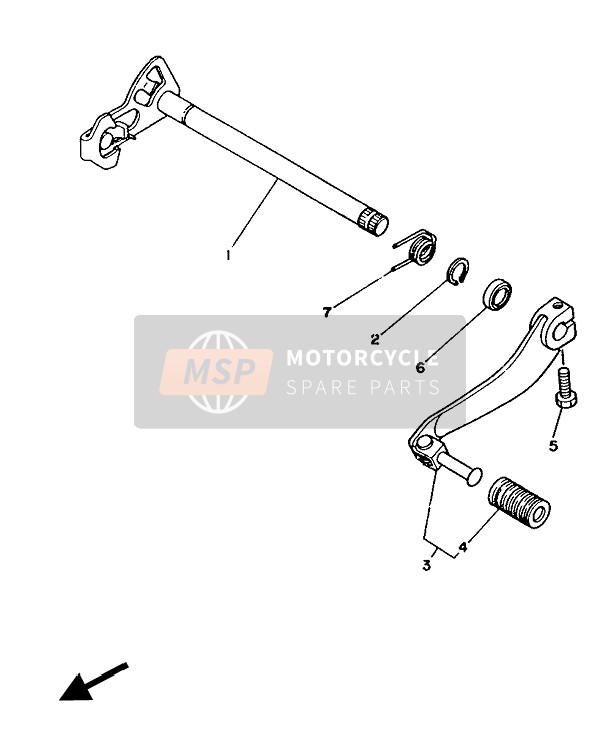 905083255300, Molla (10V), Yamaha, 2