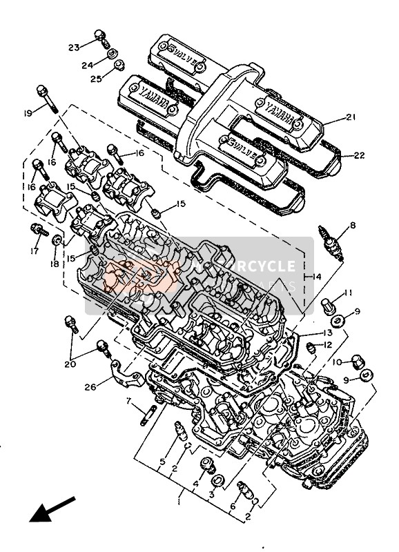 901790948900, Nut, Yamaha, 0