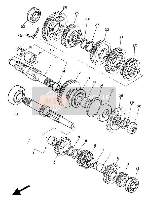 931023510900, Oil Seal (SD-35-62.6 Hs), Yamaha, 5