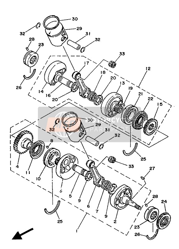 931033712200, Olie Keering (5F7), Yamaha, 4