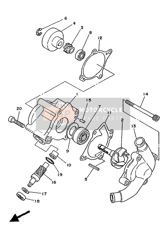 931031211900, Joint Spy, Yamaha, 3