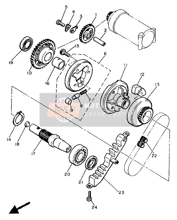 934103207500, Circlip, Yamaha, 4