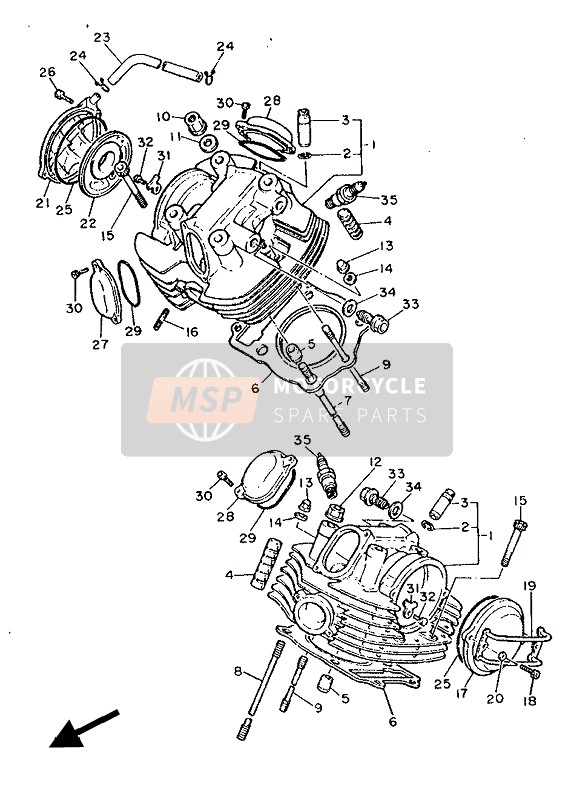 90201125A300, Washer, Plate, Yamaha, 2