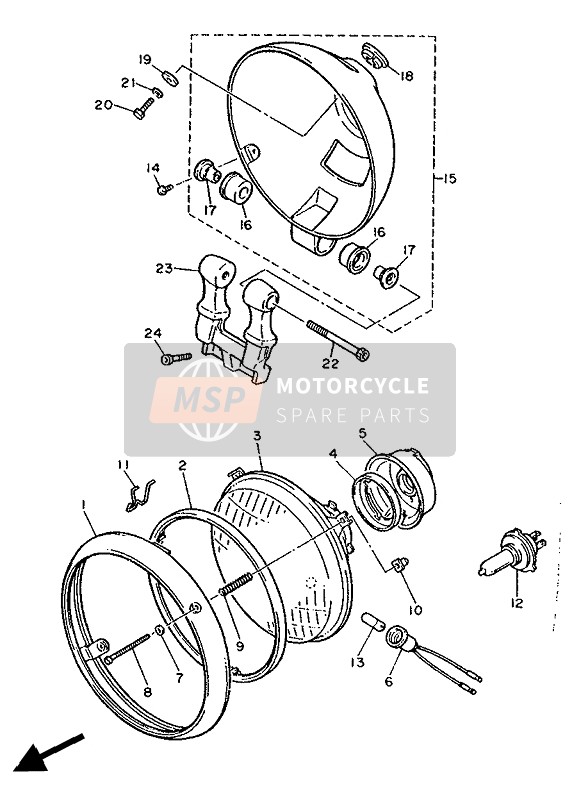 1M1841246000, Spring, Set, Yamaha, 1