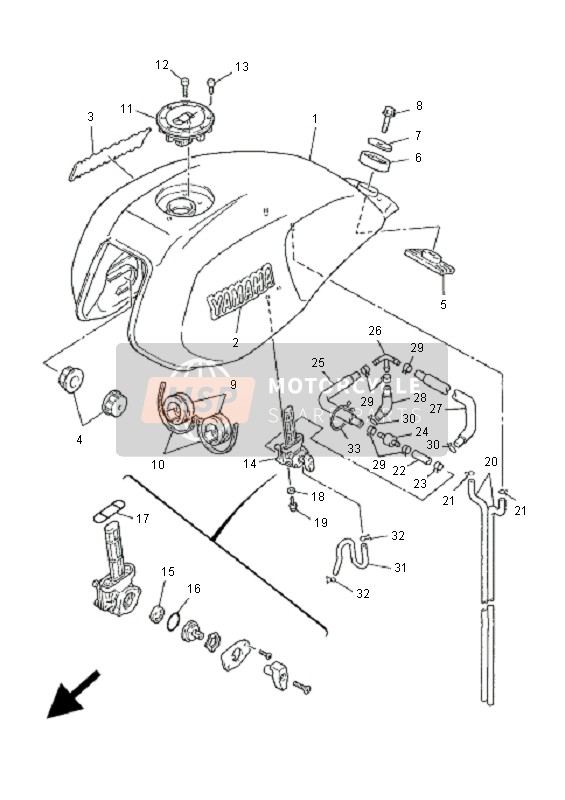 Serbatoio di carburante