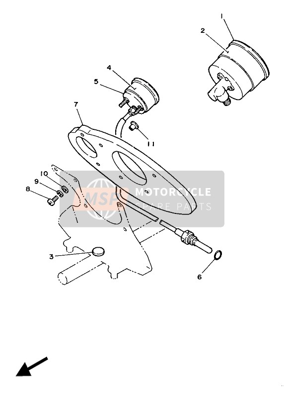 932101011800, O-RING (260), Yamaha, 3