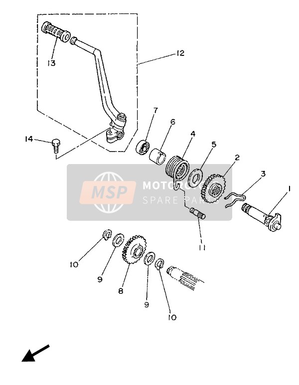 1M1156680100, Stopper, Yamaha, 0