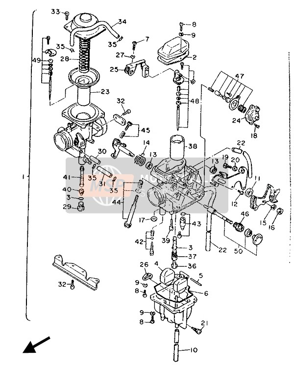 288143436300, Hauptduse, Yamaha, 3