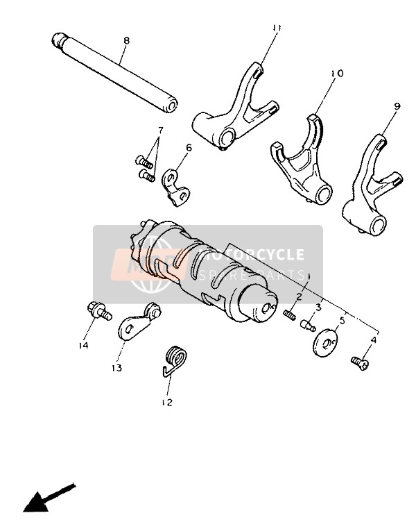 Shift Cam & Fork