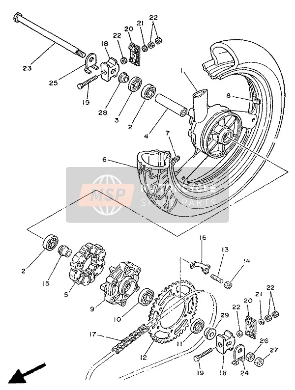 Rear Wheel