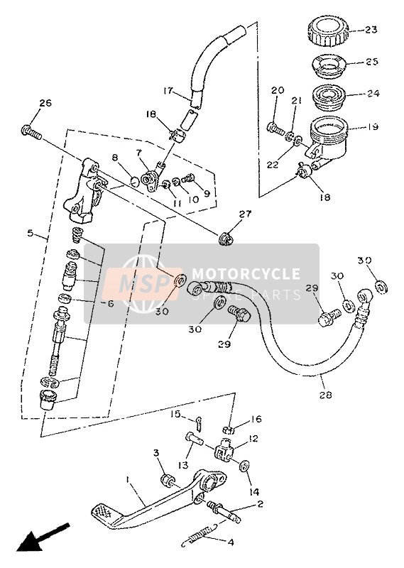 Rear Master Cylinder