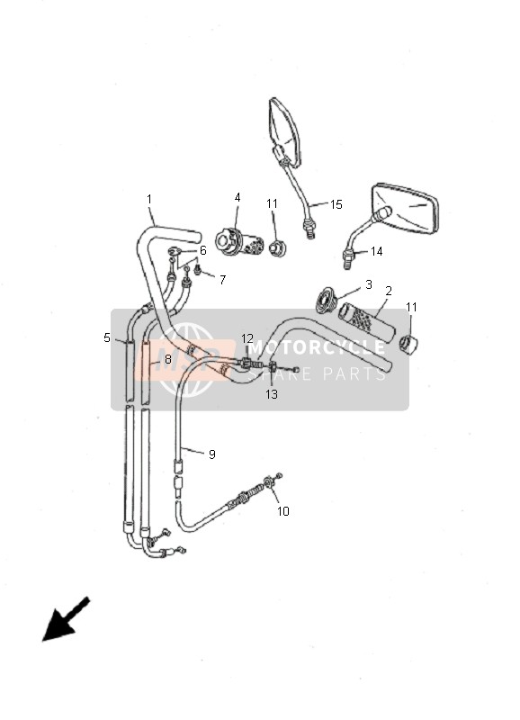 Steering Handle & Cable