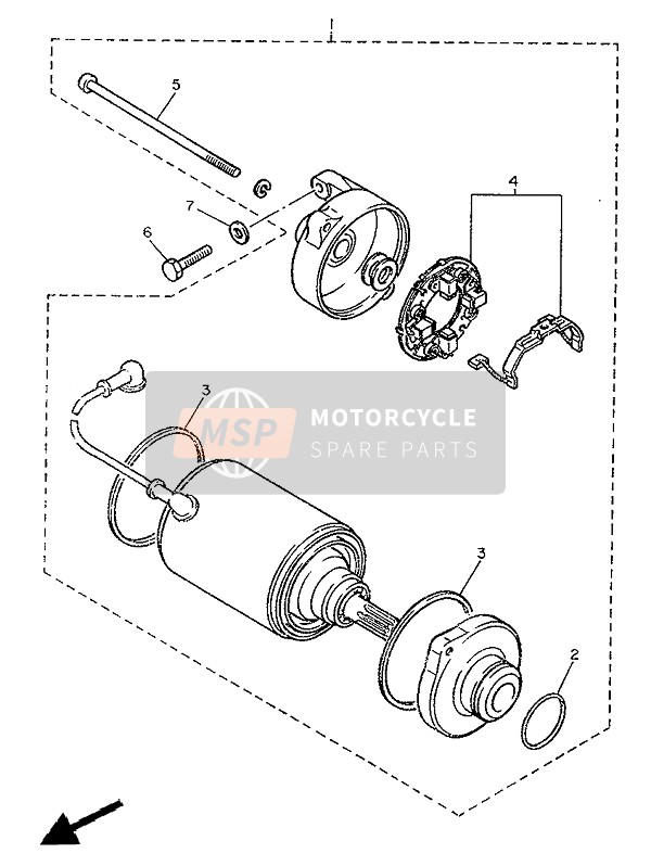 Startend Motor