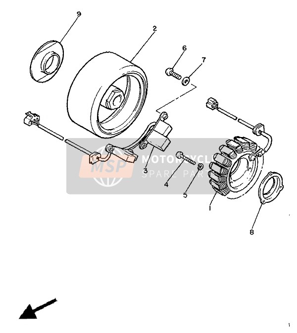 26H816701000, PICK-UP Assy, Yamaha, 0