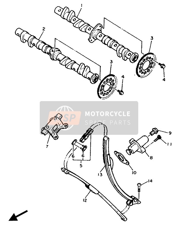 Kit Réparation Carburateur Pour Yamaha FZR600R Genesis (1989-1999) - Joints, Flotteurs, Soupapes, Vis - 4 Ensembles