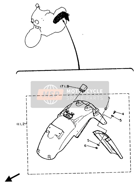 2UJ833500100, Knipper Relais Assy, Yamaha, 2