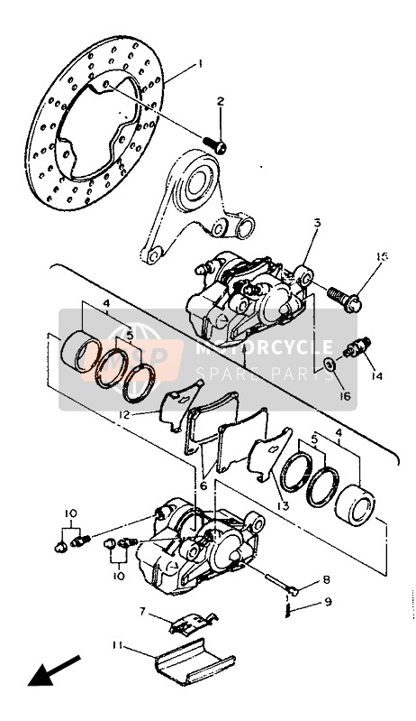 Rear Brake Caliper