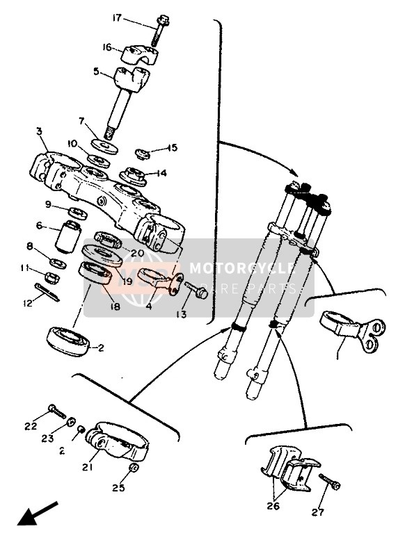 933320007900, Roulement, Yamaha, 4