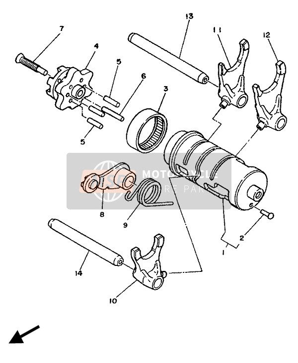 Shift Cam & Fork