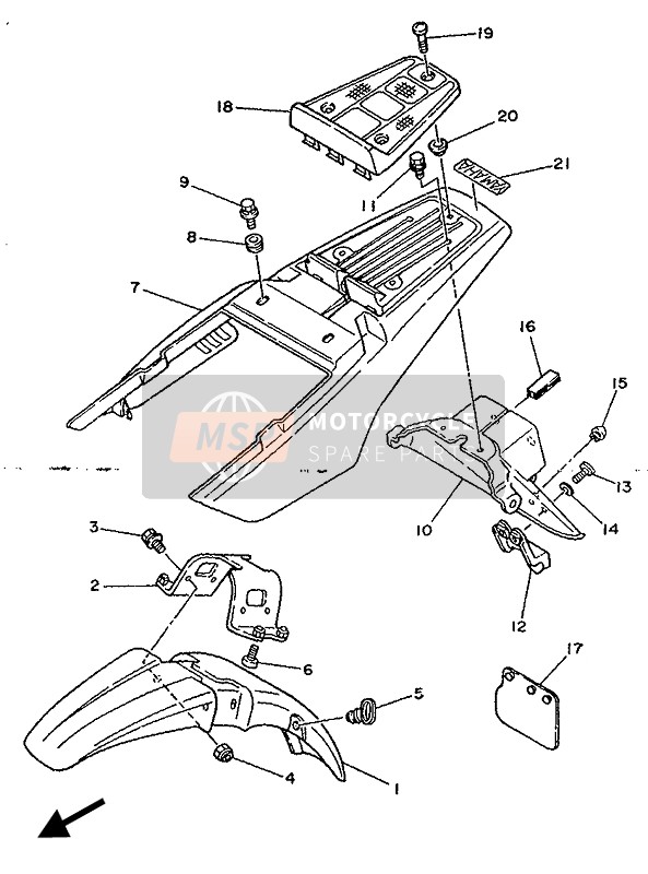 2JX216690000, Joint, Yamaha, 3