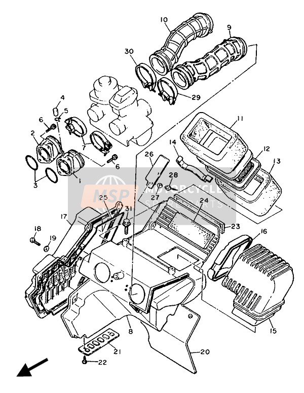 Yamaha XT600 1989 Consumo para un 1989 Yamaha XT600