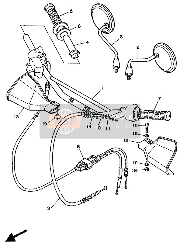 Steering Handle & Cable