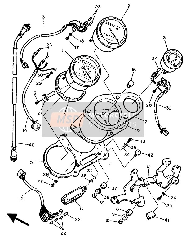 901490621800, Locking Screw, Yamaha, 3