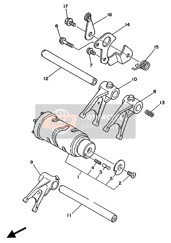 Shift Cam & Fork