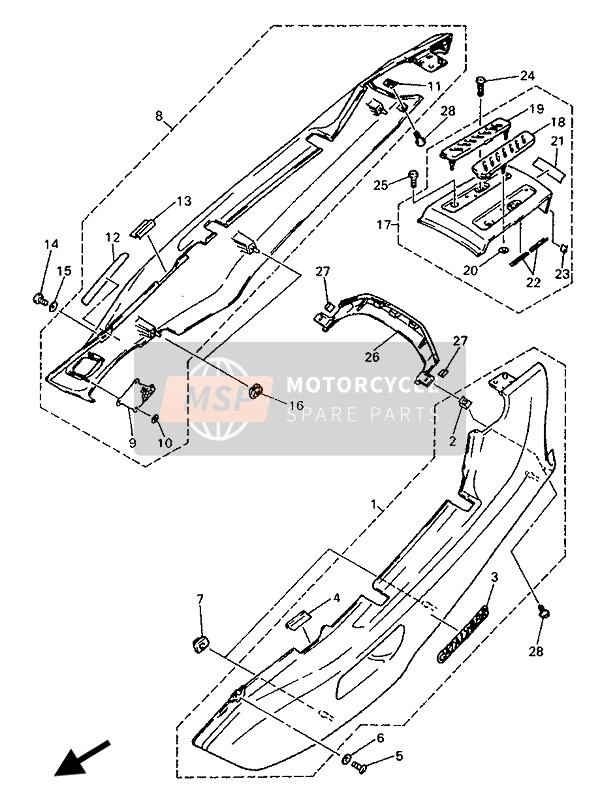 901830301000, Nut, Spring, Yamaha, 0