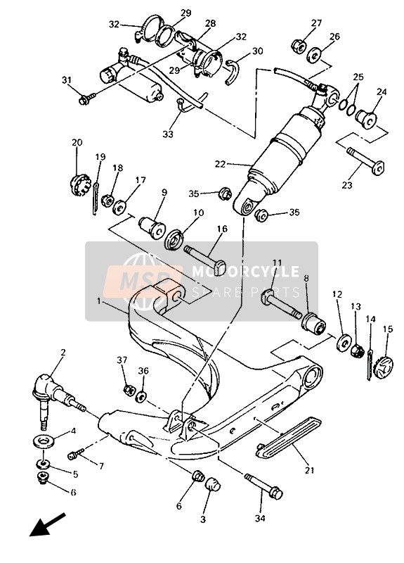 914903004500, Splint, Yamaha, 2