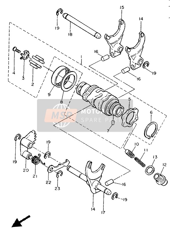 Shift Cam & Fork