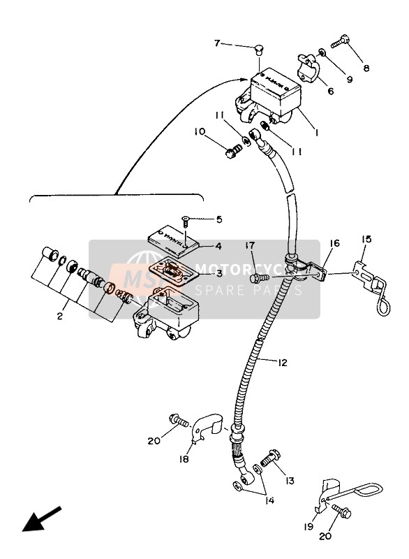 Front Master Cylinder