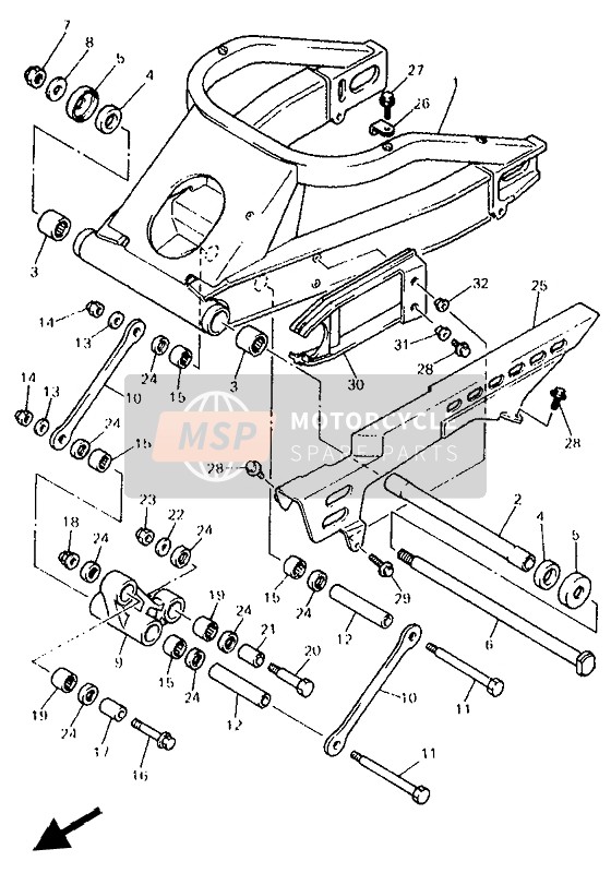 90387122R500, Hulse, Yamaha, 3