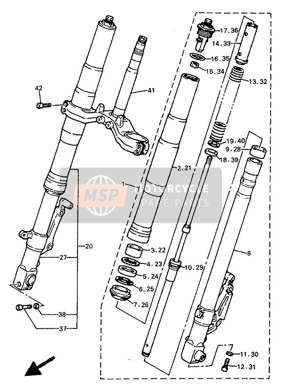 3R423181L000, Bullone  Yz/fz, Yamaha, 2