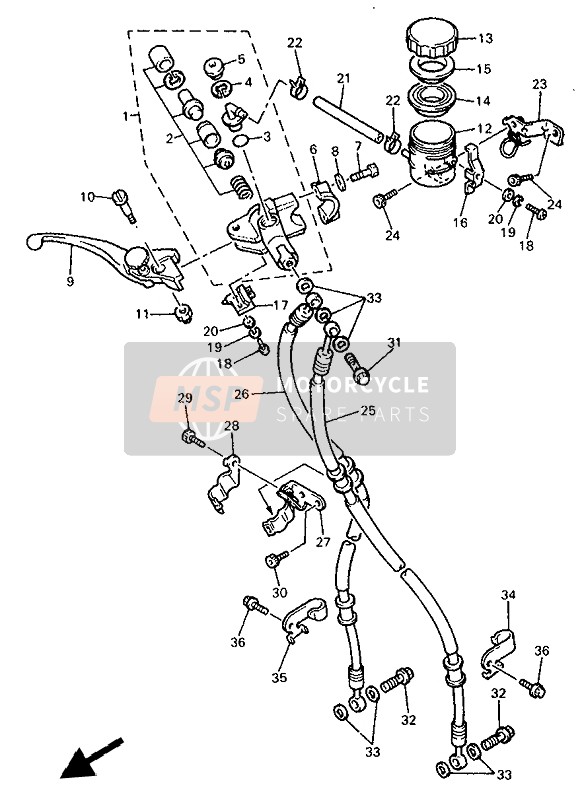 Front Master Cylinder