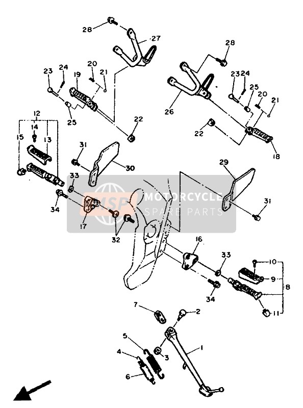 Stand & Footrest