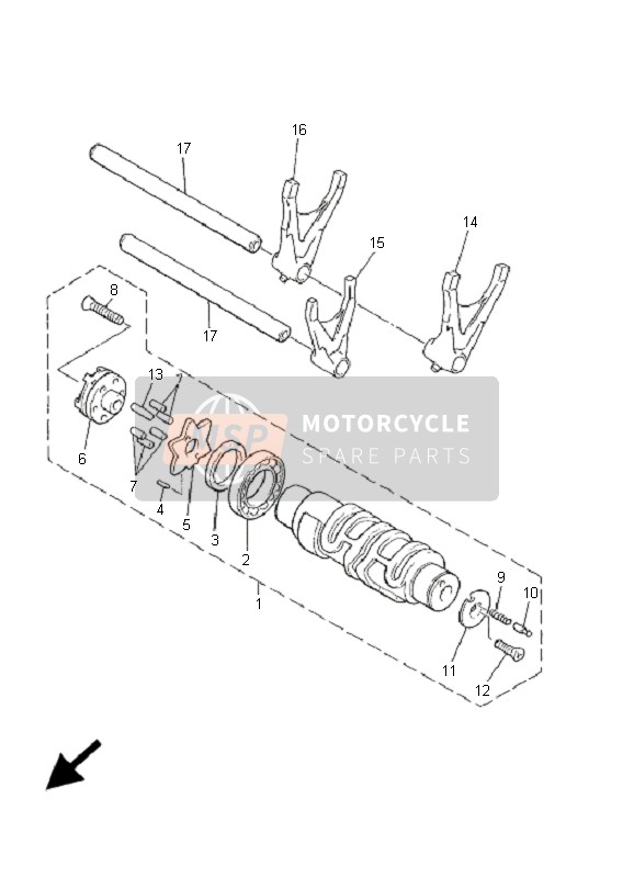 Shift Cam & Fork