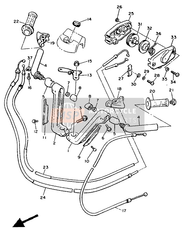 901702209400, Dado   (821-47579-00), Yamaha, 1