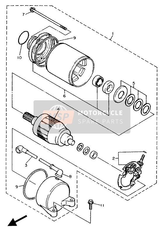 Départ Moteur 4