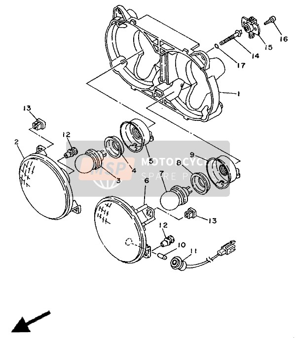 ALTERNATE (HEADLIGHT) (FOR AT)