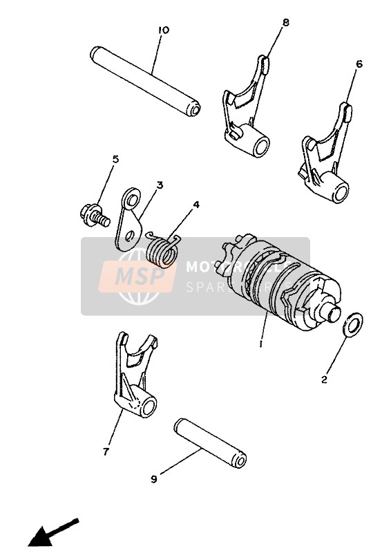 Shift Cam & Fork