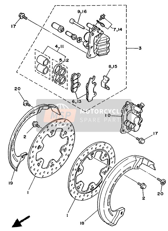 Front Brake Caliper