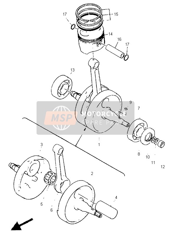 583116330000, Axe,  Piston, Yamaha, 0