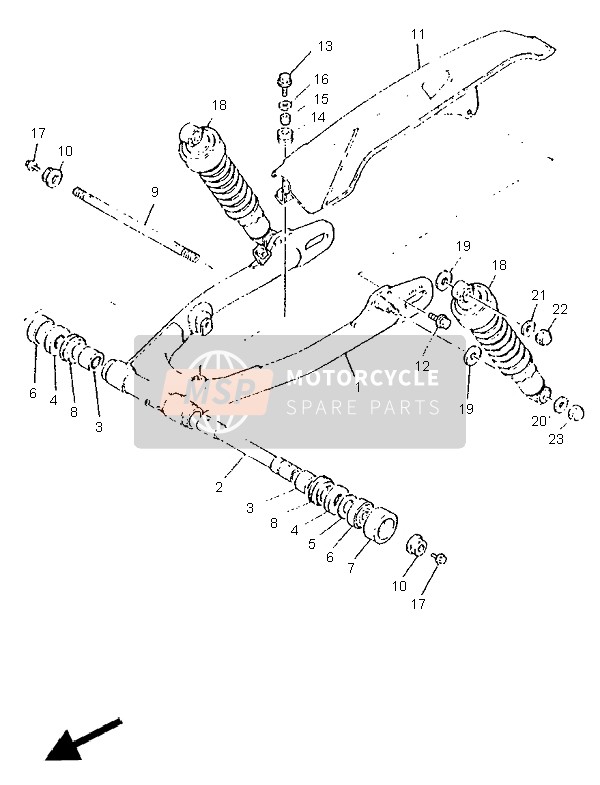 90387060A300, Hulse, Yamaha, 2