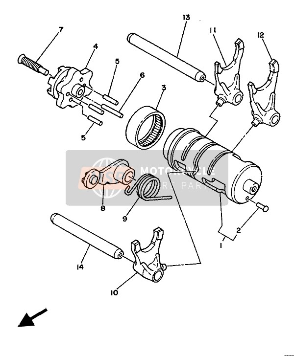 Shift Cam & Fork