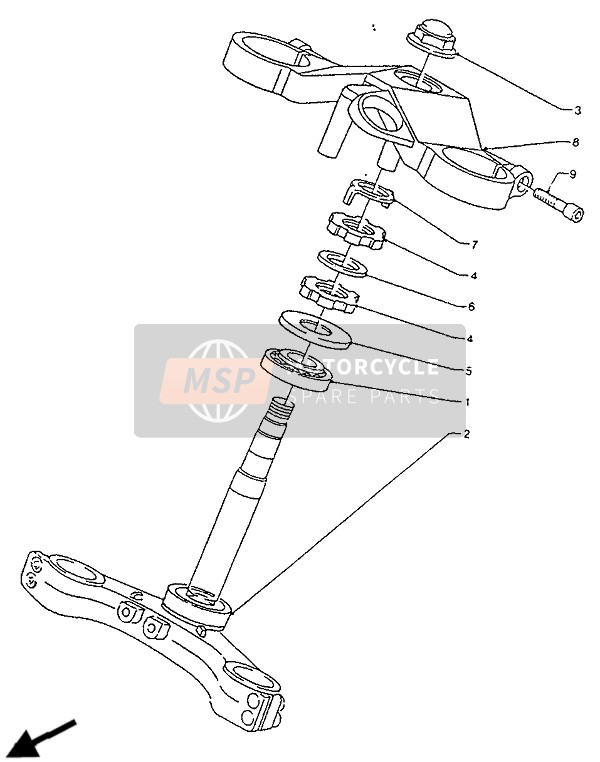 93332000Y300, Bearing, Yamaha, 0