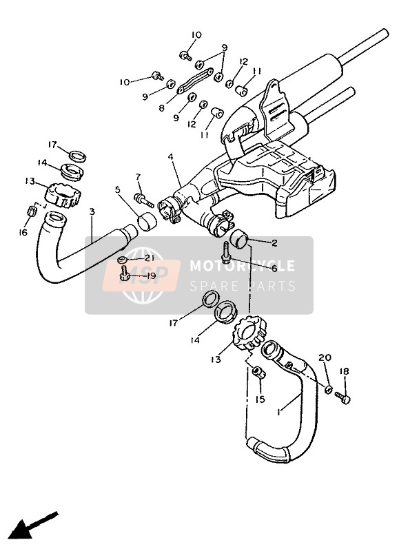 901090601700, Puleggia, Rotore, Yamaha, 1